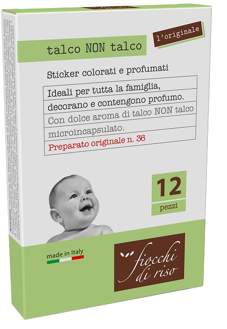 FIOCCHI DI RISO TALCO NON TALCO CEROTTI 12 PEZZI - Parafarmacia Mostacciano