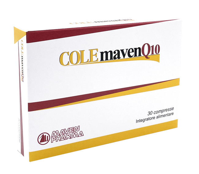 COLEMAVEN Q10 30 COMPRESSE - Parafarmacia Mostacciano
