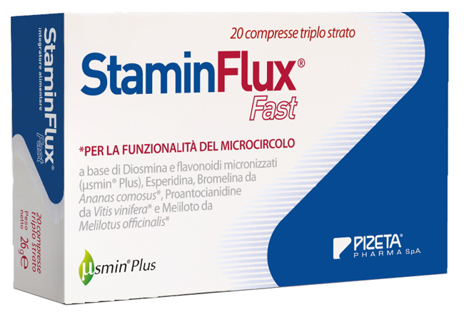 STAMINFLUX FAST 20 COMPRESSE - Parafarmacia Mostacciano