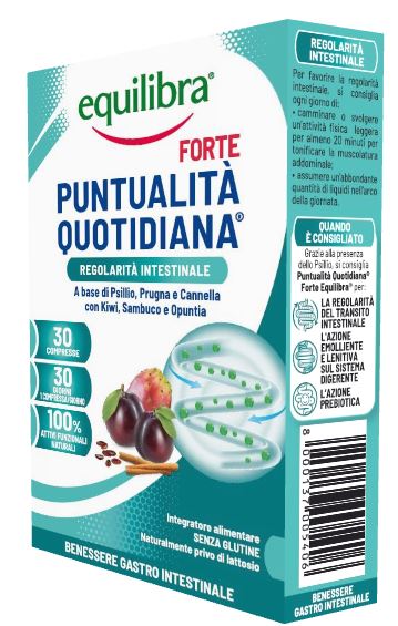 EQUILIBRA PUNTUALITA' QUOTIDIANA FORTE 30 COMPRESSE - Parafarmacia Mostacciano