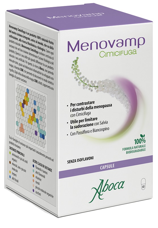MENOVAMP CIMICIFUGA 60 CAPSULE - Parafarmacia Mostacciano