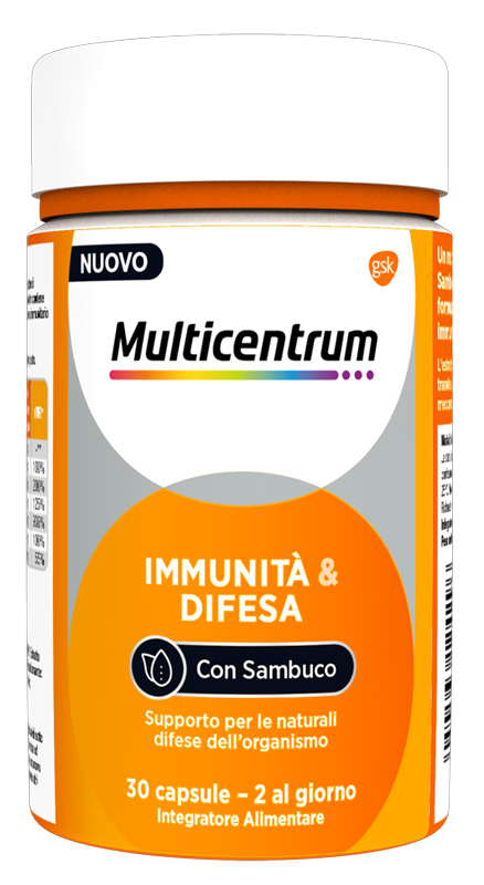 MULTICENTRUM IMMUNITA' & DIFESA 30 CAPSULE - Parafarmacia Mostacciano
