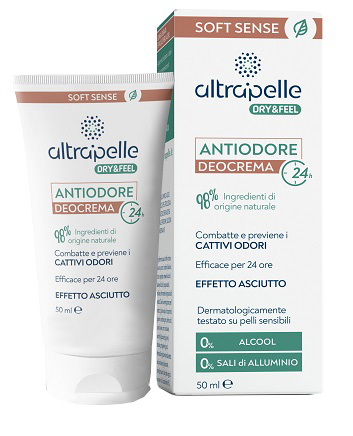 ALTRAPELLE DRY & FEEL DEOCREMA ANTIODORE 24H 50 ML - Parafarmacia Mostacciano