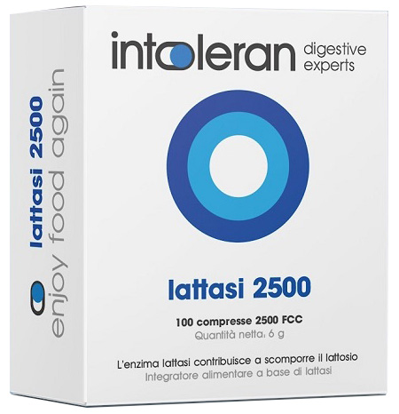INTOLERAN LATTASI 2500 100 COMPRESSE - Parafarmacia Mostacciano