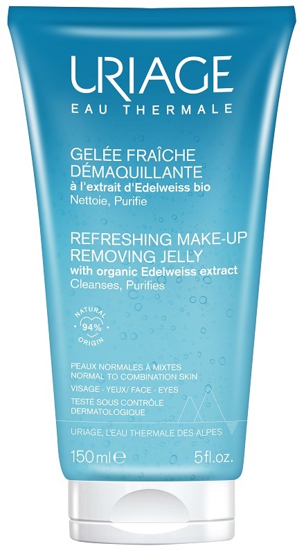 URIAGE GELEE FRAICHE DEMAQUILLANTE TUBO 150 ML - Parafarmacia Mostacciano
