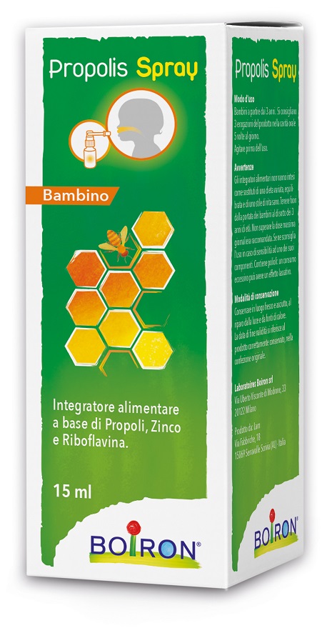 PROPOLIS SPRAY BAMBINO 15 ML - Parafarmacia Mostacciano