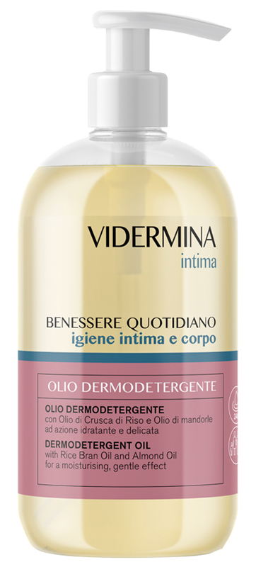 VIDERMINA INTIMA OLIO DETERGENTE CORPO E INTIMO 500 ML - Parafarmacia Mostacciano