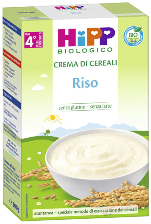 HIPP BIO CREMA CEREALI RISO 200 G - Parafarmacia Mostacciano