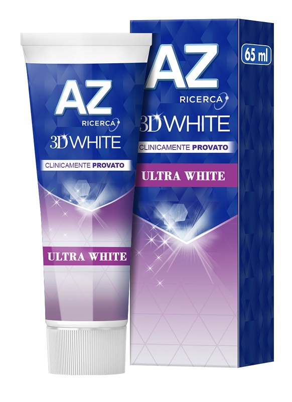 AZ 3D ULTRAWHITE DENTIFRICIO 65 ML - Parafarmacia Mostacciano