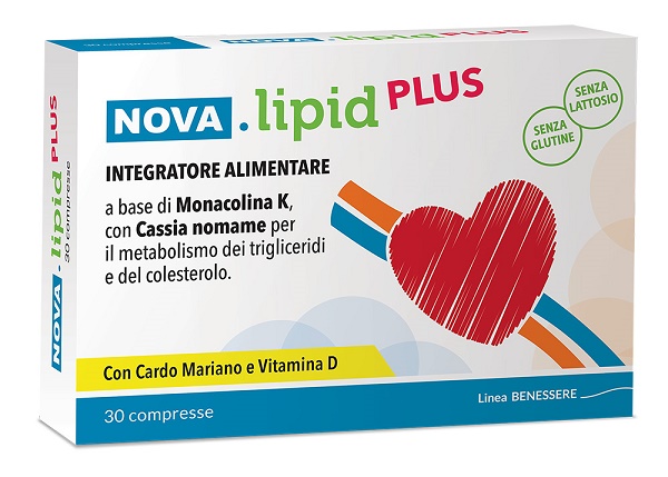 NOVA LIPID PLUS 30 COMPRESSE - Parafarmacia Mostacciano