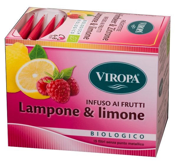 VIROPA INFUSO LAMPONE & LIMONE BIO 15 BUSTINE DA 2,7 G - Parafarmacia Mostacciano