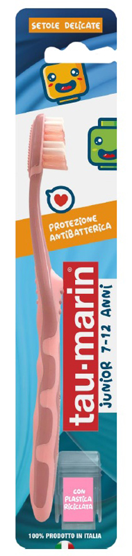 TAU MARIN SPAZZOLINO JUNIOR ANTIBATTERICO 7-12 ANNI - Parafarmacia Mostacciano