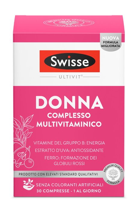 SWISSE MULTIVITAMINICO DONNA 30 COMPRESSE - Parafarmacia Mostacciano