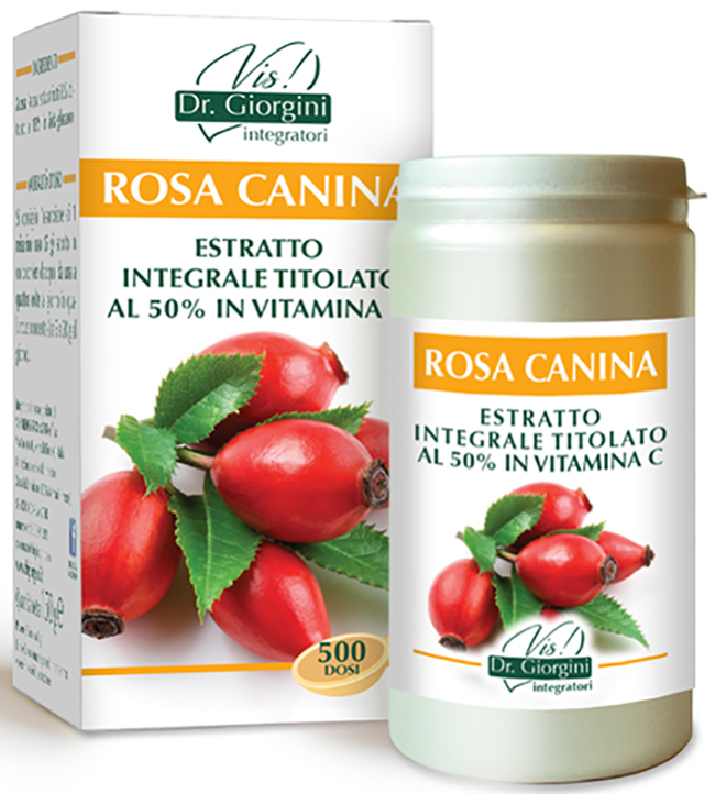 ROSA CANINA ESTRATTO INTEGRALE TITOLATO POLVERE 100 G - Parafarmacia Mostacciano