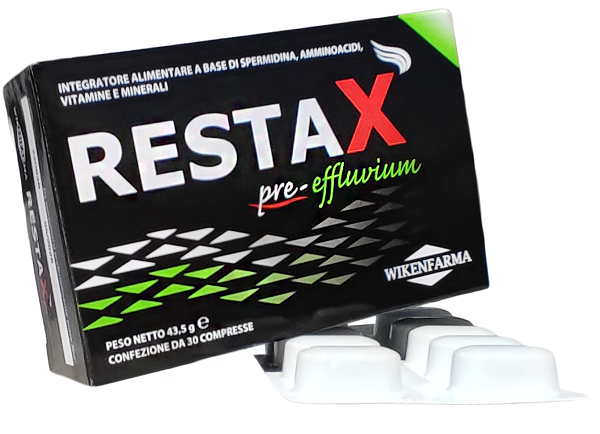 RESTAX PRE EFFLUVIUM 30 COMPRESSE - Parafarmacia Mostacciano