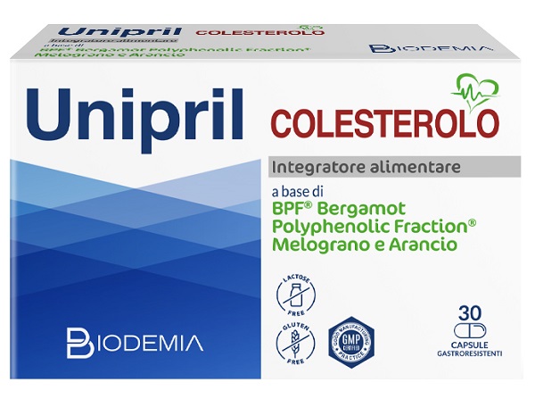UNIPRIL COLESTEROLO 30 CAPSULE GASTRORESISTENTI - Parafarmacia Mostacciano