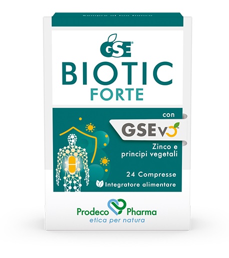 GSE BIOTIC FORTE 24 COMPRESSE - Parafarmacia Mostacciano