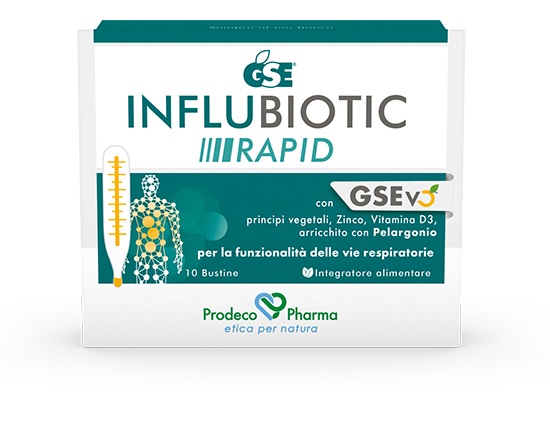 GSE INFLUBIOTIC RAPID 10 BUSTINE - Parafarmacia Mostacciano