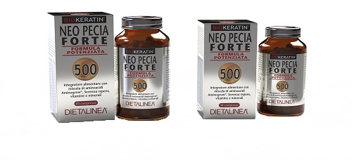 DIETALINEA BIOKERATIN NEO PECIA FORTE 500 60 COMPRESSE - Parafarmacia Mostacciano