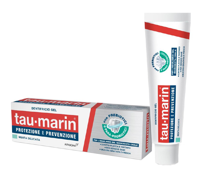 TAU MARIN DENTIFRICIO MENTA DELICATA PROTEZIONE PREVENZIONE 75 ML - Parafarmacia Mostacciano