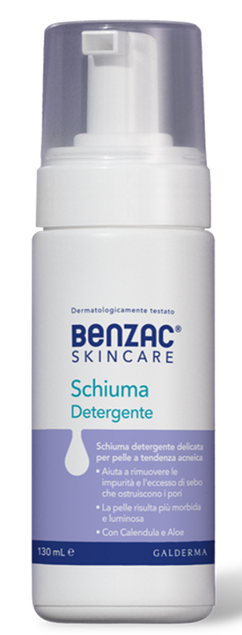 BENZAC SKINCARE SCHIUMA DETERGENTE 130 ML - Parafarmacia Mostacciano
