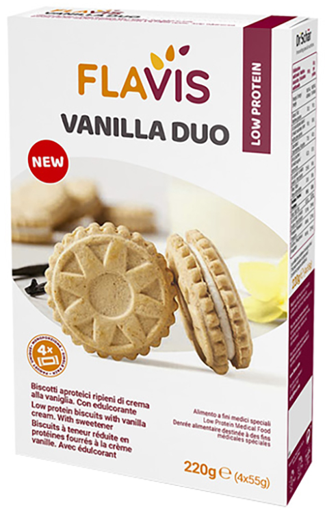 FLAVIS VANILLA DUO 220 G - Parafarmacia Mostacciano