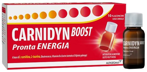 CARNIDYN BOOST 10 FLACONCINI - Parafarmacia Mostacciano