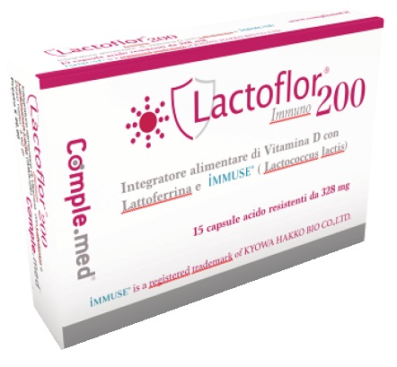 LACTOFLOR IMMUNO 200 15 CAPSULE - Parafarmacia Mostacciano