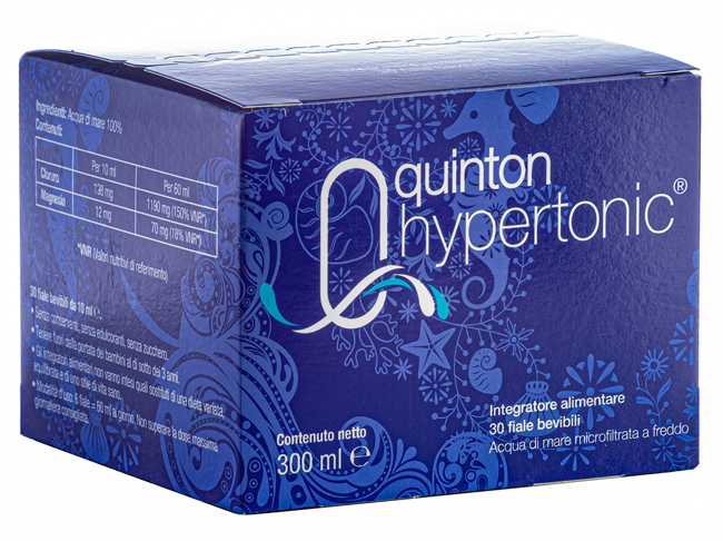 QUINTON HYPERTONIC 30 FIALE DA 10 ML - Parafarmacia Mostacciano