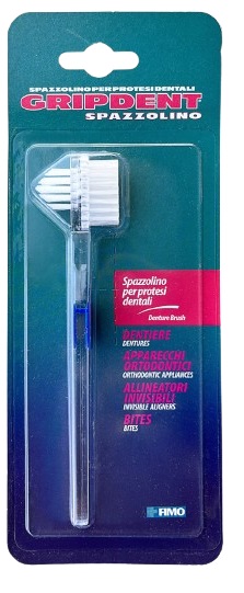 GRIPDENT SPAZZOLINO PER PROTESI DENTALI - Parafarmacia Mostacciano