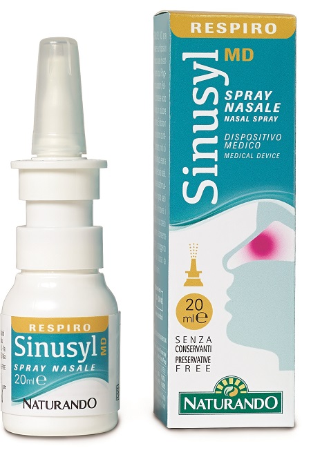 SINUSYL MD SPRAY NASALE NUOVA FORMULAZIONE 20 ML - Parafarmacia Mostacciano