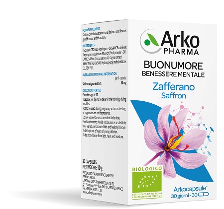 ARKOCPS ZAFFERANO BIO 30 CAPSULE - Parafarmacia Mostacciano