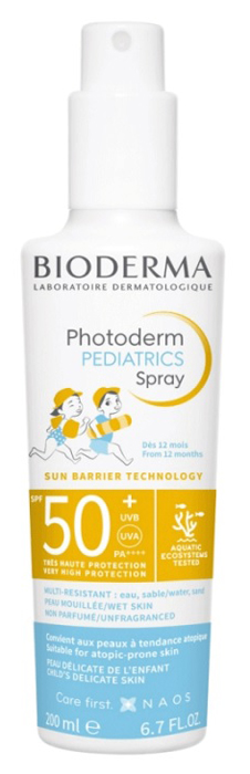 PHOTODERM PEDIATRIC SPRAY SPF50+ 200 ML - Parafarmacia Mostacciano