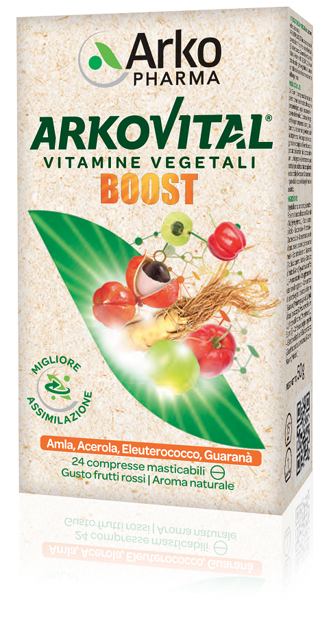 ARKOVITAL BOOST 24 COMPRESSE - Parafarmacia Mostacciano