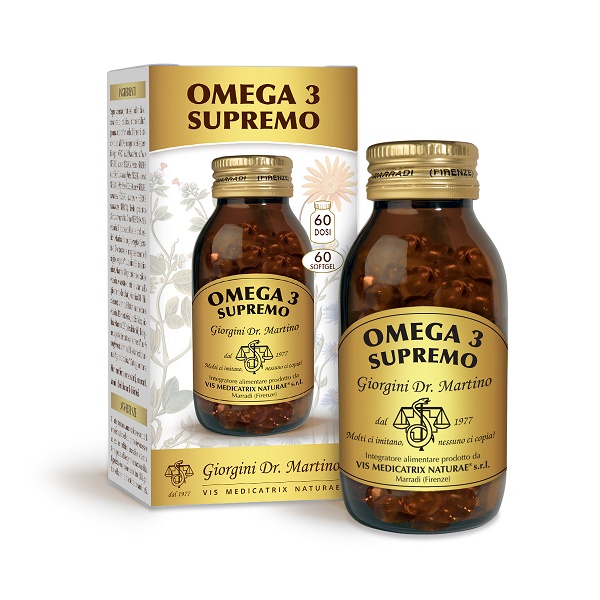 OMEGA 3 SUPREMO 60 SOFTGEL - Parafarmacia Mostacciano