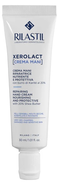 RILASTIL XEROLACT CREMA MANI NUTRIENTE E PROTETTIVA NUOVA FORMULA 30 ML - Parafarmacia Mostacciano