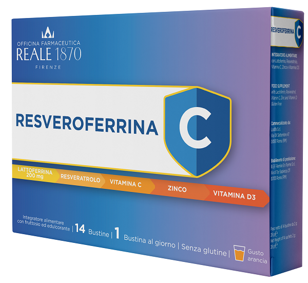 RESVEROFERRINA C 14 BUSTINE REALE 1870 - Parafarmacia Mostacciano