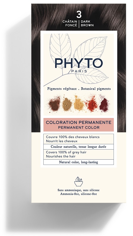 COLOR KIT 3 CASTANO SCURO LATTE RIVELATORE 50 ML + CREMA COLORANTE 50 ML + MASCHERA PROTETTIVA COLORE 12 ML + GUANTI - Parafarmacia Mostacciano