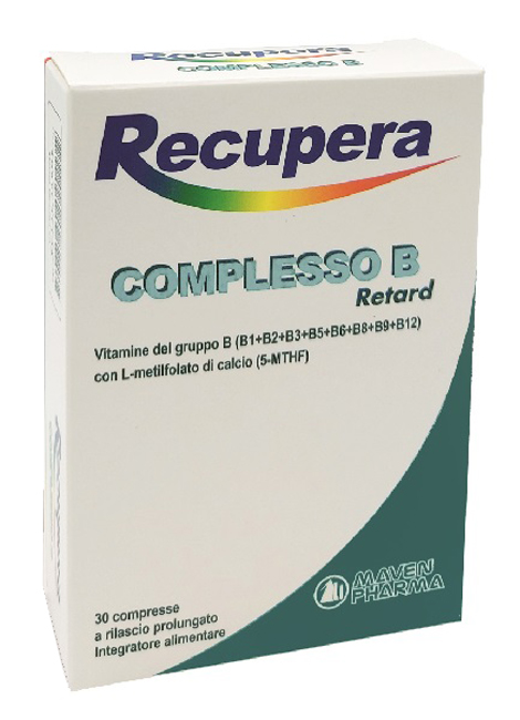 RECUPERA COMPLESSO B RETARD 30 COMPRESSE - Parafarmacia Mostacciano