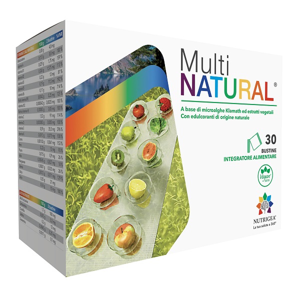 MULTINATURAL 30 BUSTINE DA 3 G CON EDULCORANTI DI ORIGINE NATURALE SENZA GLUTINE - Parafarmacia Mostacciano