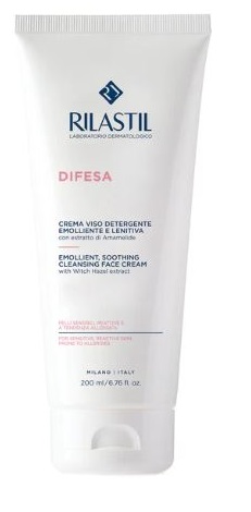 RILASTIL DIFESA CREMA VISO DETERGENTE EMOLLIENTE E LENITIVA 200 ML - Parafarmacia Mostacciano