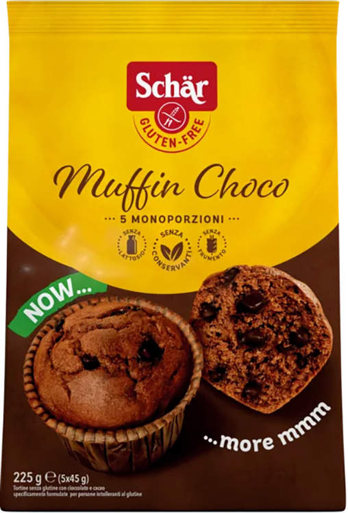 SCHAR MUFFIN CHOCO 225 G - Parafarmacia Mostacciano