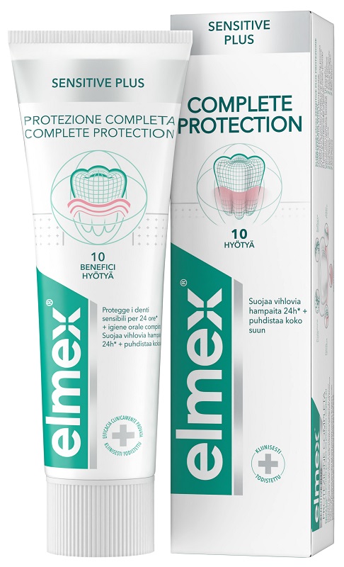 ELMEX DENTIFRICIO SENSITIVE PLUS COMPLETE 75 ML - Parafarmacia Mostacciano