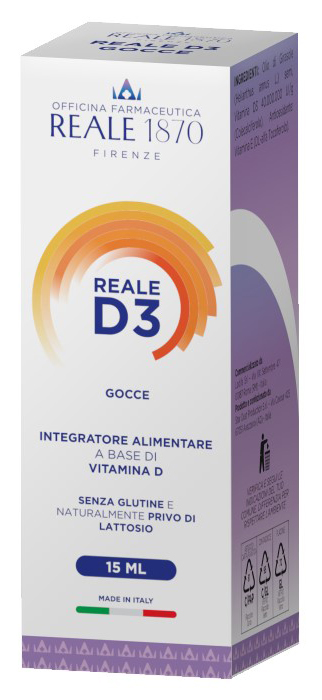 REALE D3 GOCCE 15 ML - Parafarmacia Mostacciano