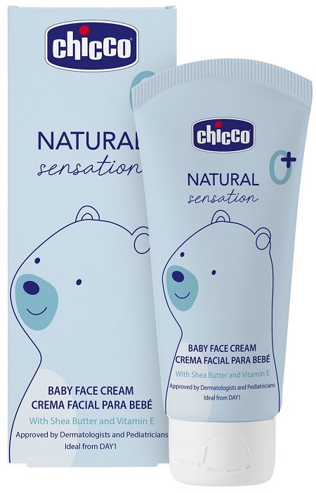 CHICCO NATURAL SENSATION CREMA VISO 50 ML - Parafarmacia Mostacciano
