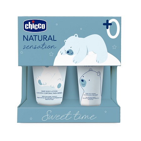 CHICCO NATURAL SENSATION SET CREMA CREMAVISO - Parafarmacia Mostacciano