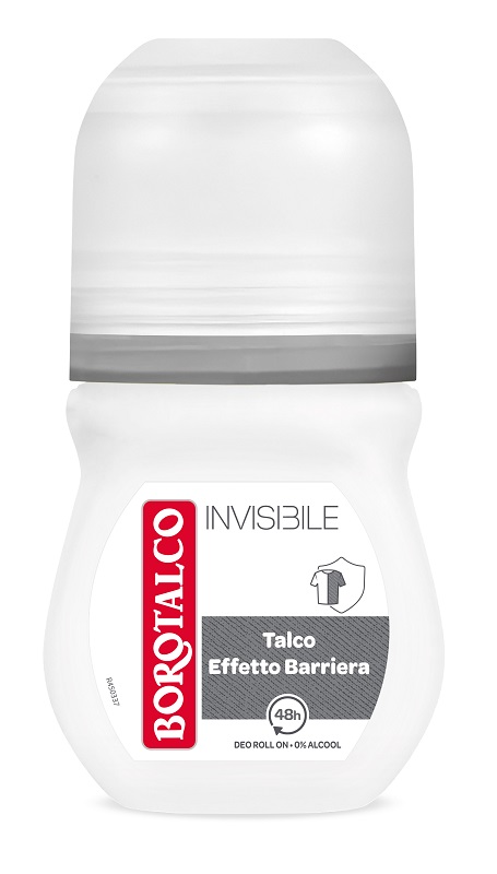 BOROTALCO DEO ROLL INVISIBILE GRIGIO 50 ML - Parafarmacia Mostacciano