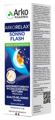 ARKORELAX FLASH SONNO SPRAY 20 G - Parafarmacia Mostacciano