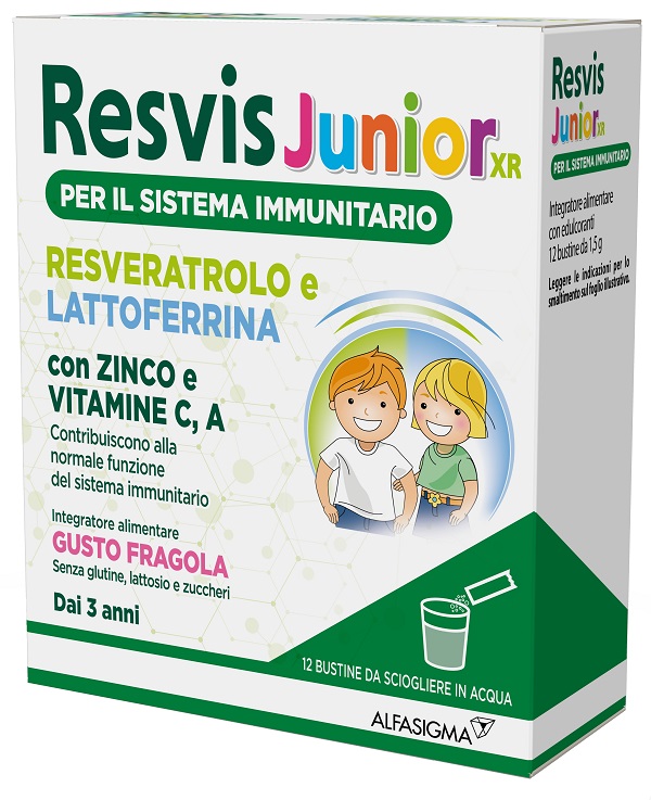 RESVIS JUNIOR XR 12 BUSTINE - Parafarmacia Mostacciano