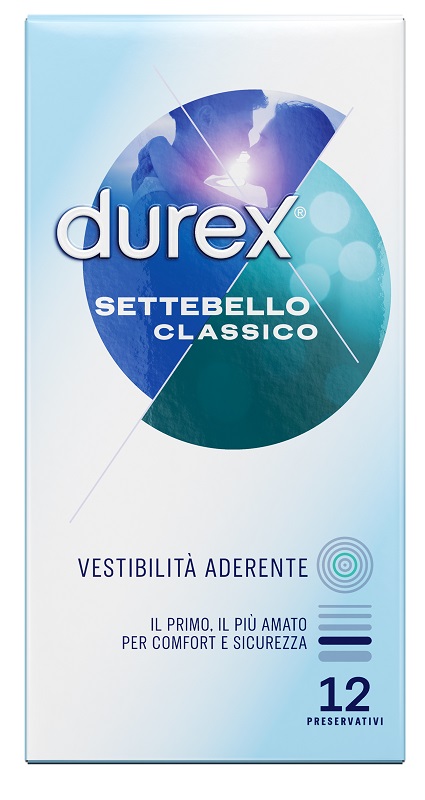 PROFILATTICO DUREX SETTEBELLO CLASSICO 12 PEZZI - Parafarmacia Mostacciano